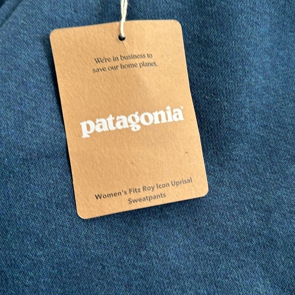 NWT Women's Fitz Roy Icon Uprisal Sweatpants Latin Blue size Medium - Picture 5 of 6